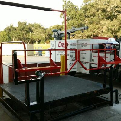 loading dock safety gate for lifts